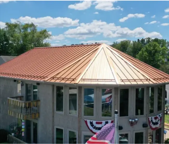 Metal roofing by Brownstown Metal Roofing near Columbus, IN